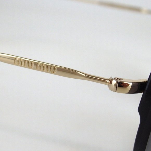 Authentic miu miu SMU 10R 64□17 sunglasses plastic/metal[Used]